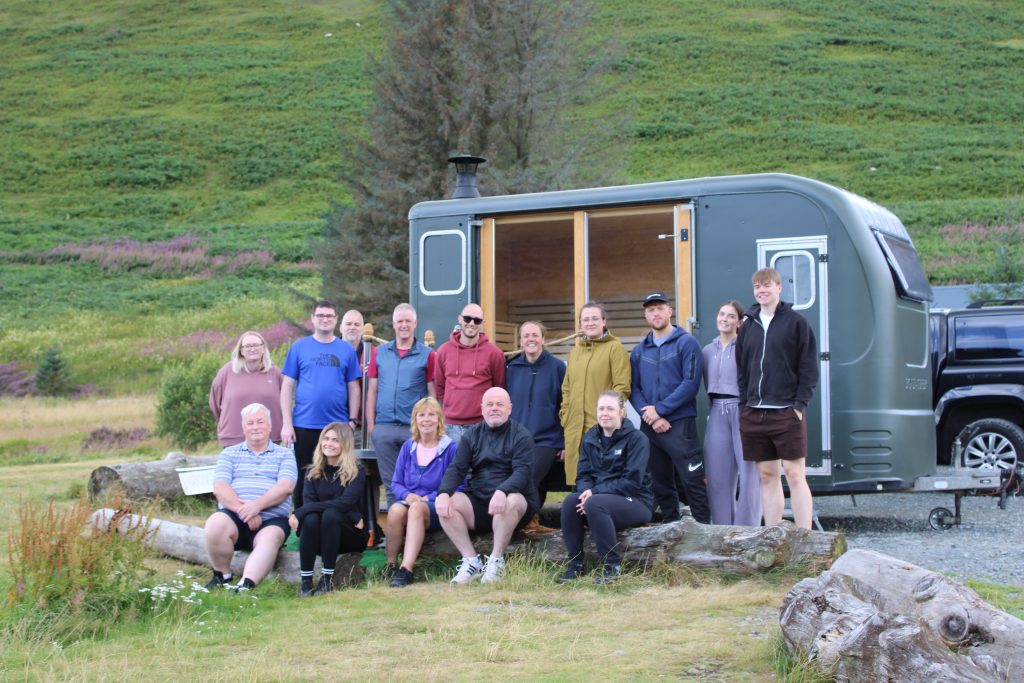 Genesis OHS team enjoying Wellbeing Day 2025 at St Mary’s Loch